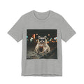 Raccoon with Iced Coffee Tee | Animals & Lattes, Cute Coffee Shirt