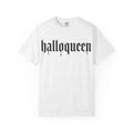Halloqueen T-Shirt — Gothic Halloween Tee for Women & Allies
