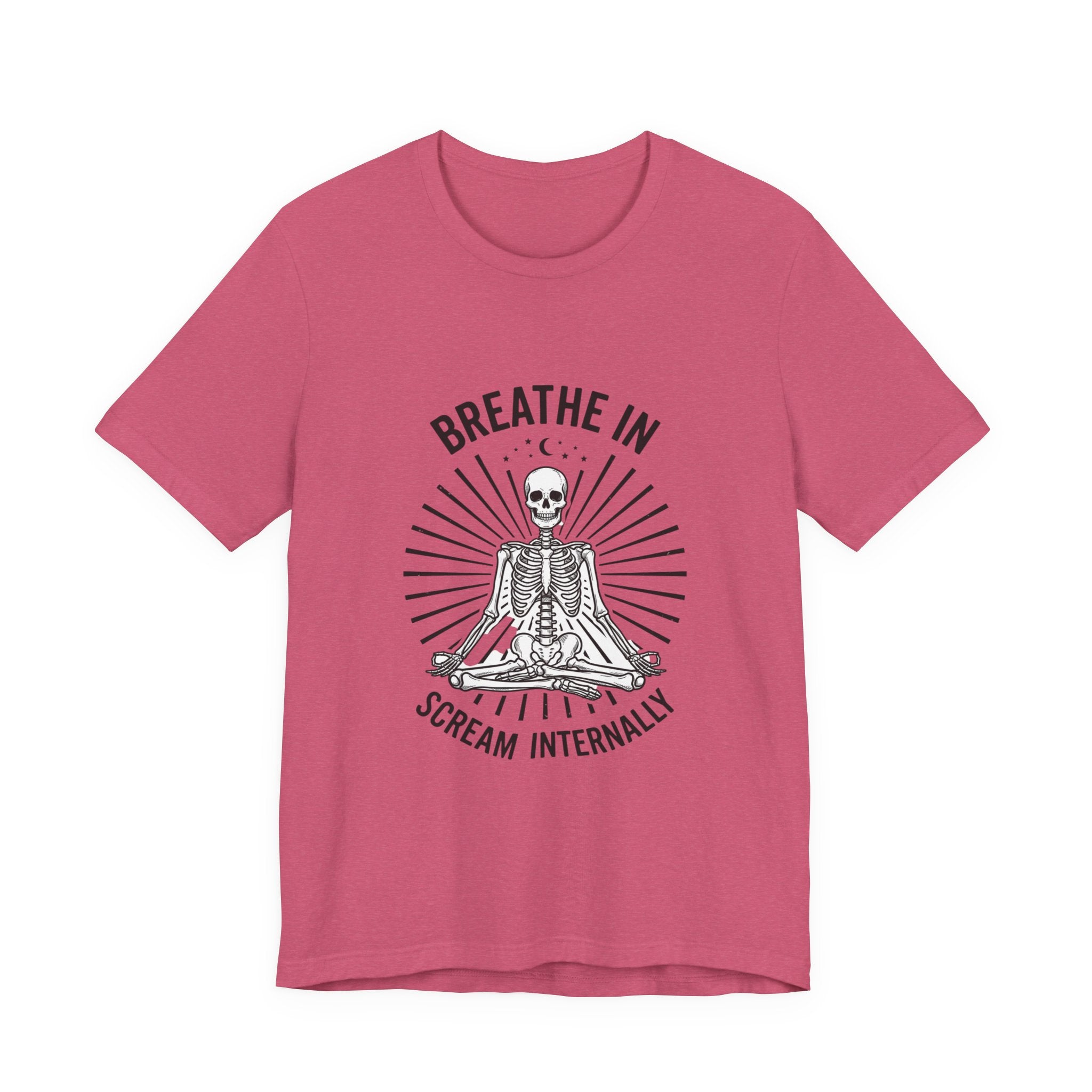 Breathe In Scream Internally Skeleton Tee | Skeleton Humor, Goth Shirt