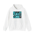 Hoodie — Neon Horror Icons Graphic Pullover
