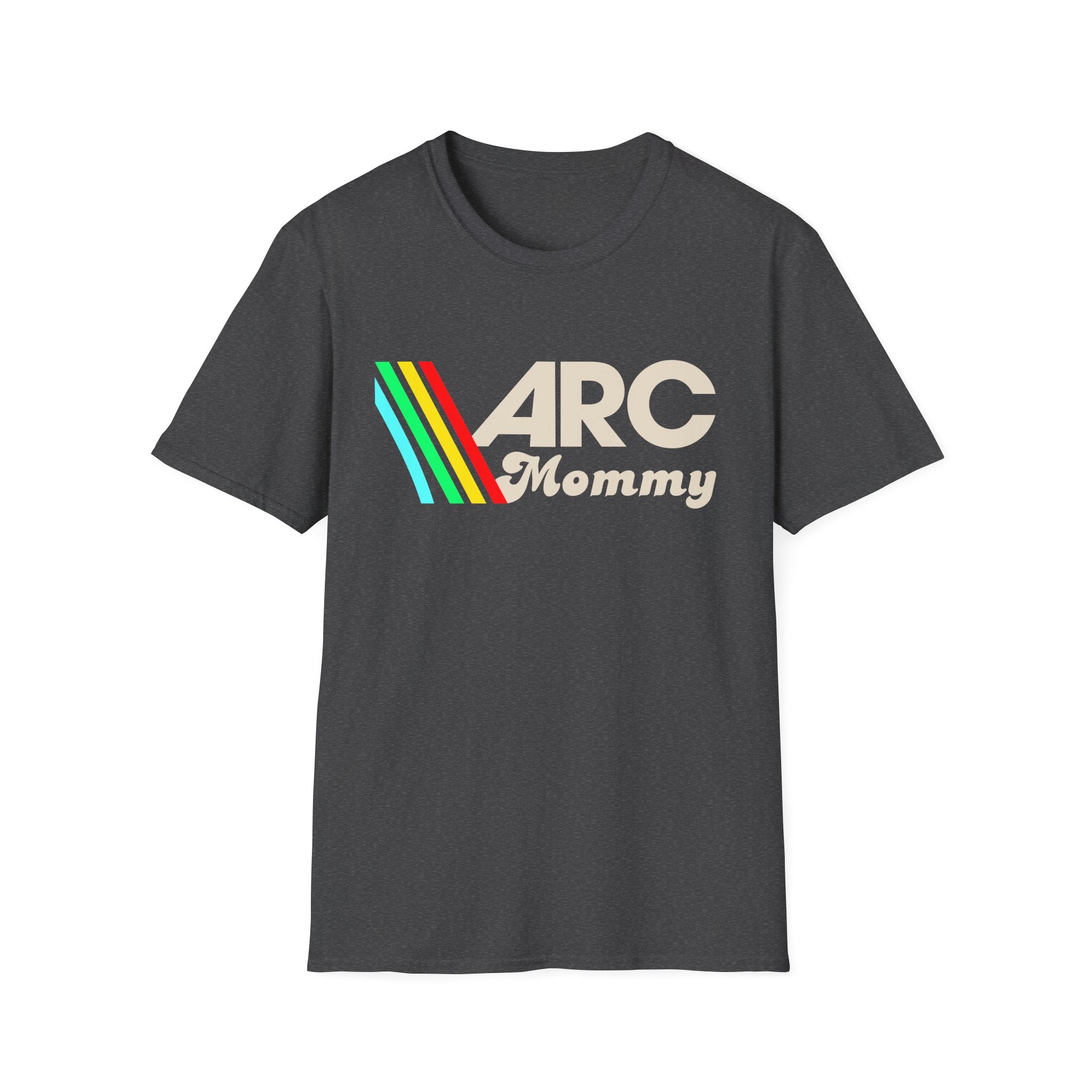 ARC Mommy Rainbow T‑Shirt — Retro Pride Mom Tee