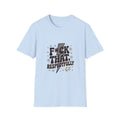 Graphic Tee — "F*ck That, Respectfully" Lightning Floral T‑Shirt