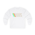 Goop Juice Long Sleeve Tee — Retro Rainbow Graphic Cotton Shirt
