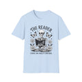 The Reader Skull & Butterflies T-Shirt — Book Lover Graphic Tee