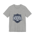 Mama Shield Tee | Mother's Day Mom Shirt, Floral Crest Design