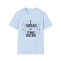 I Swear It Was This Big T-Shirt — Funny Retro Fish Tale Tee